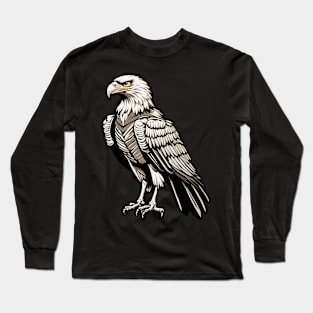 Eagle Illustration Long Sleeve T-Shirt